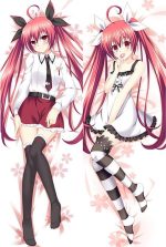 Housse de coussin dakimakura Itsuka Kotori - Housse de coussin longue d’anime, plusieurs tailles