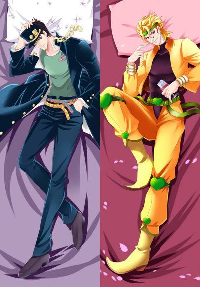 Jojo’s Bizarre Adventure Jotaro Kujo - Housses de coussin dakimakura en promotion
