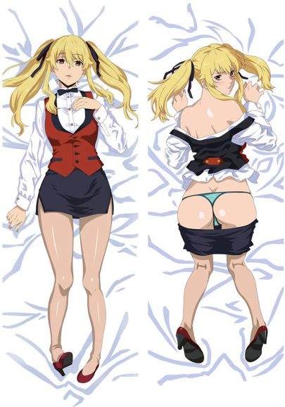 Kakegurui Mary Saotome - Housses de coussin de corps japonaises à câliner