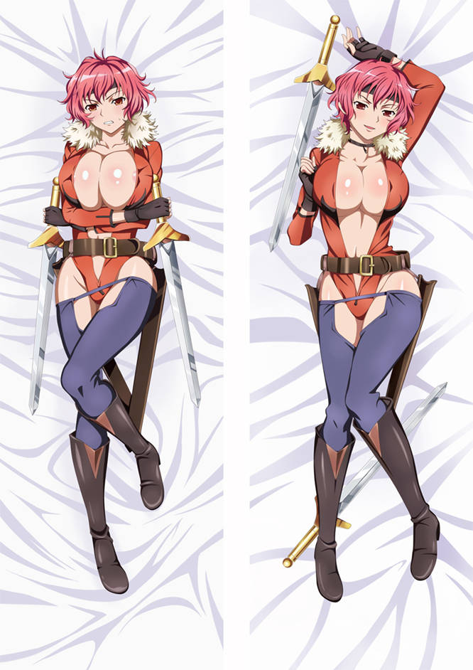 Kuroinu Maia - Oreiller de corps dakimakura mignon d’anime 3D