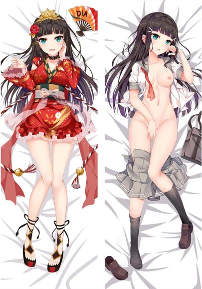 Love Live! Dia Kurosawa - Housses de coussin câlines mignonnes