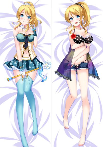 Love Live! Eli Ayase - Housses d’oreiller dakimakura japonaises