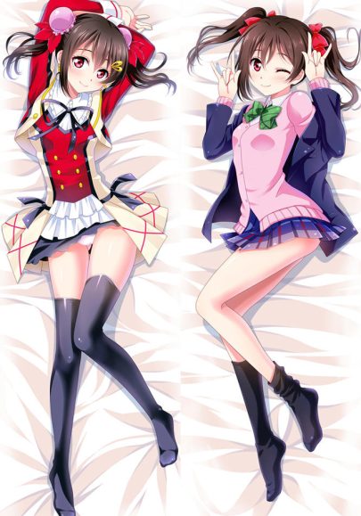 Love Live! Nico Yazawa - Housses d’oreiller câlines d’anime