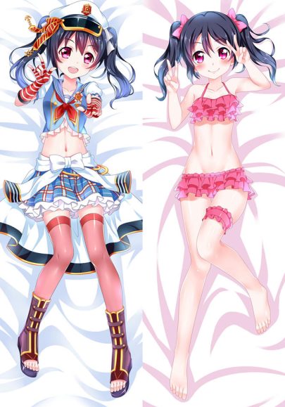 Love Live! Nico Yazawa - Oreiller de corps d’anime nu