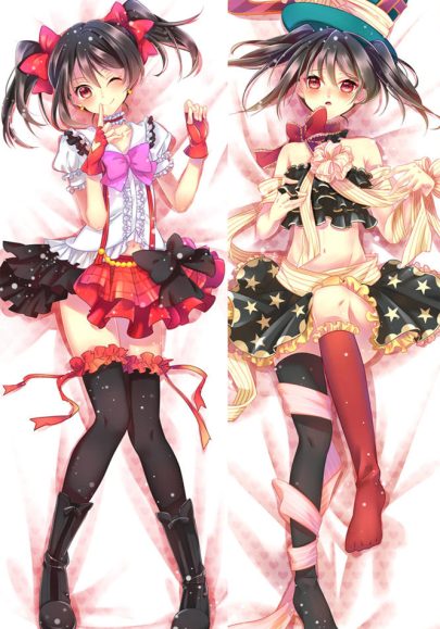Love Live! Nico Yazawa - Oreillers longs d’anime en plusieurs tailles en promotion