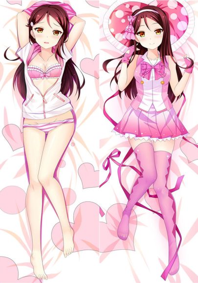 Love Live! Riko Sakurauchi - Coussins animaux à câliner Daki