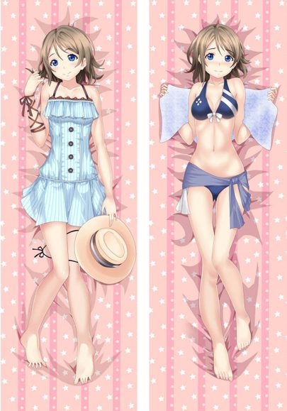 Love Live! You Watanabe - Taies d’oreiller longues japonaises multi-tailles