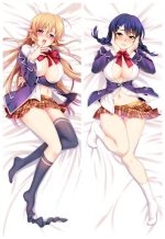 Megumi Tadokoro & Erina Nakiri - Housses d’oreiller waifu d’anime