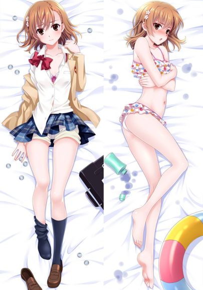 Mikoto Misaka - Coussins câlins mignons