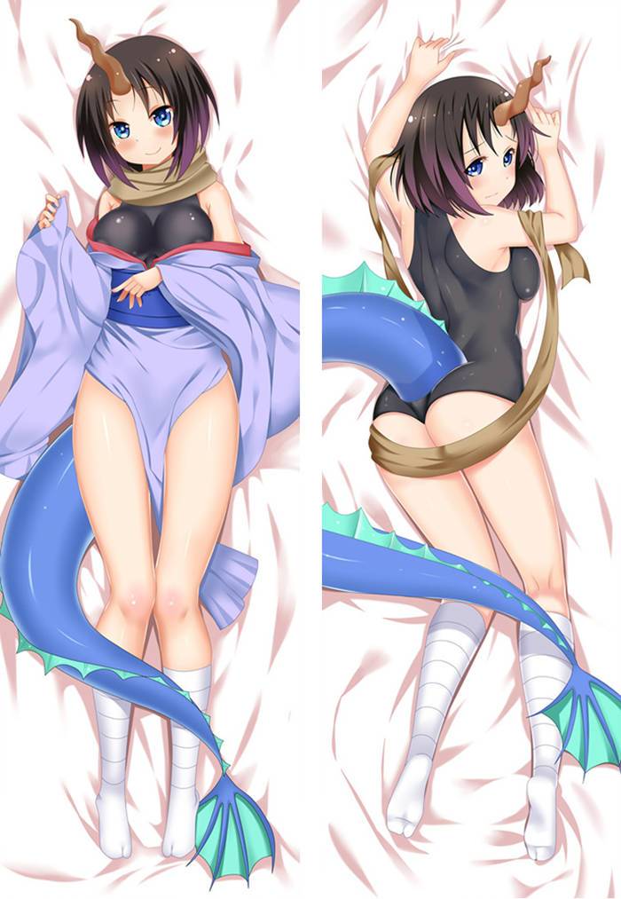 Miss Kobayashi's Dragon Maid Elma - Oreiller Dakimakura Anime en Vente