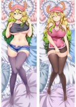 Miss Kobayashi's Dragon Maid Lucoa - Joli coussin corporel en vente
