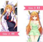 Miss Kobayashi's Dragon Maid Tohru - Taies d’oreiller dakimakura multi-tailles