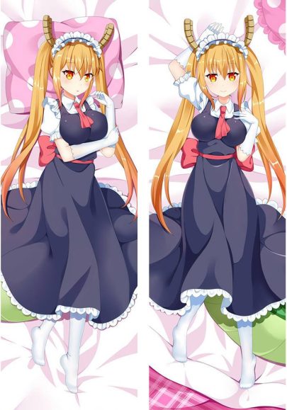 Miss Kobayashi’s Dragon Maid Tohru - Housse de coussin dakimakura mignonne