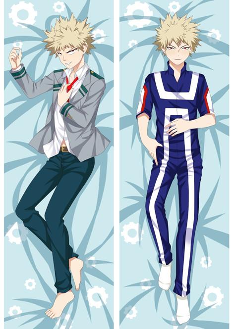 My Hero Academia Bakugou Katsuki - Taies d’oreiller, coussin d’étreinte japonais
