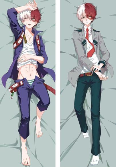 Mon Héros Academia Todoroki Shoto - Coussin en solde, plusieurs tailles, long