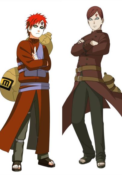 Naruto Gaara - Taies d’oreiller japonaises multitailles longues