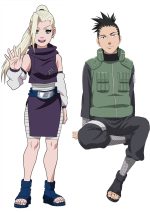 Naruto Ino Yamanaka & Shikamaru Nara - Oreiller japonais Dakimakura à câliner