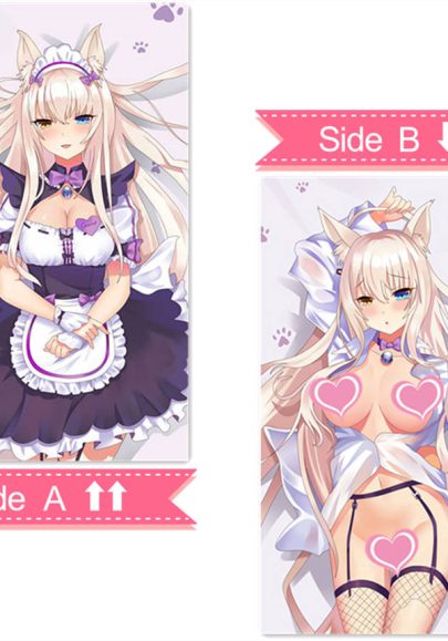Nekopara - Taies d’oreiller japonaises mignonnes pour corps