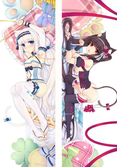 Nekopara - Housses de coussin Daki