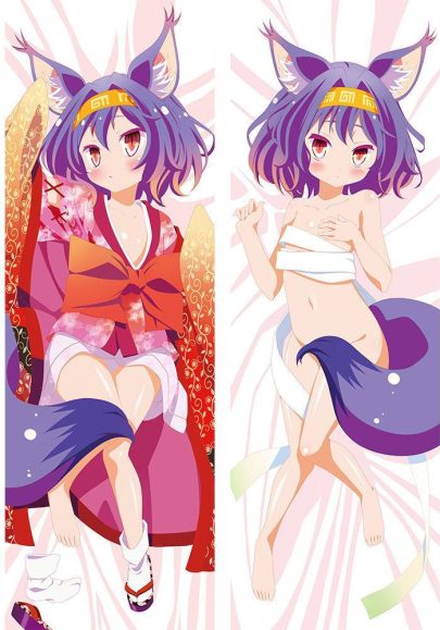 No Game No Life Hatsuse Izuna - Coussin japonais à étreindre