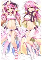 No Game No Life Jibril - Housses de coussin de corps japonaises
