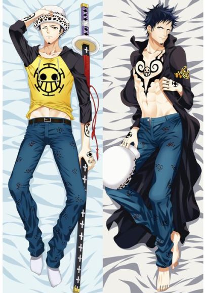 One Piece Trafalgar D. Water Law - Oreiller Dakimakura Corps Anime