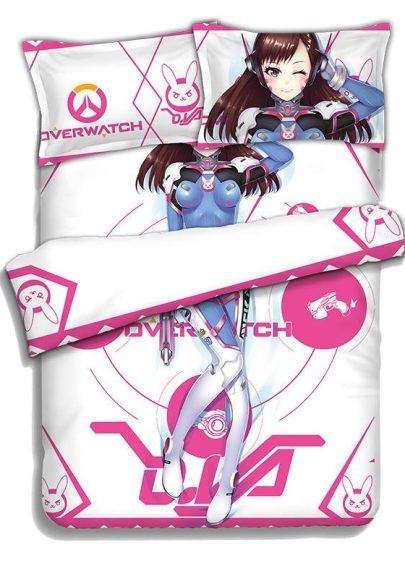 Overwatch D.Va - Dakimakura Anime Japonais