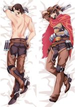 Overwatch McCree - Oreiller Dakimakura d’anime à câliner