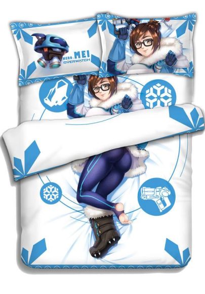 Overwatch Mei - Oreiller Dakimakura Japonais