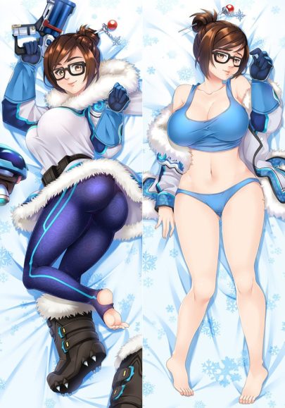 Overwatch Mei - Oreiller Corps Waifu