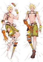 Overwatch Ow Muscle Homme Junkrat - Taies d’oreiller japonaises Daki