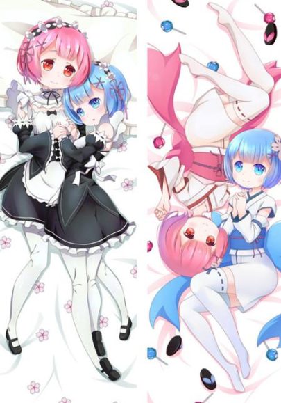 RAM & REM - Taies d’oreiller, housses de dakimakura japonaises