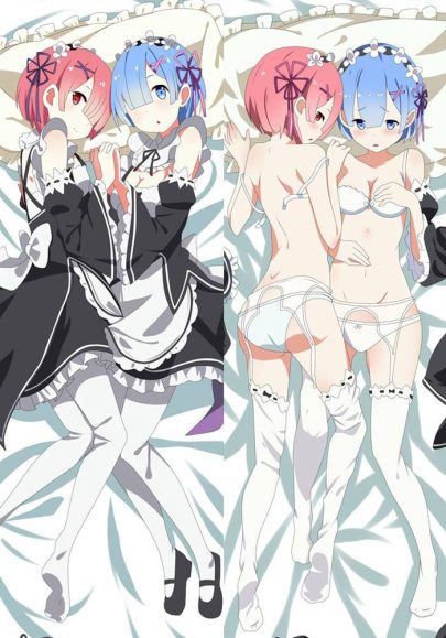 Re Zero - Housses d’oreiller Dakimakura d’anime