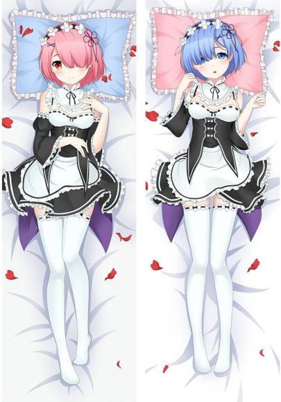 Re Zero - Housses de coussin waifu japonaise