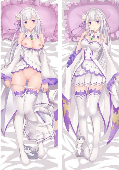 Re Zero - Dakimakura longue à câliner, multi-tailles