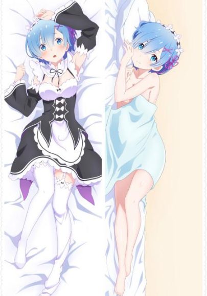 REM - Housses de coussin dakimakura anime japonaises