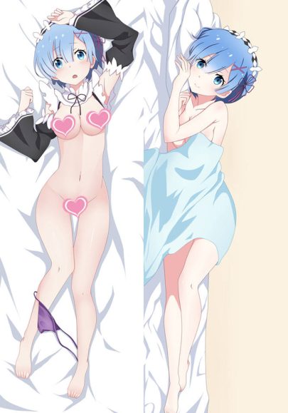 Re:Zero REM - Joli coussin japonais Daki multi-tailles long