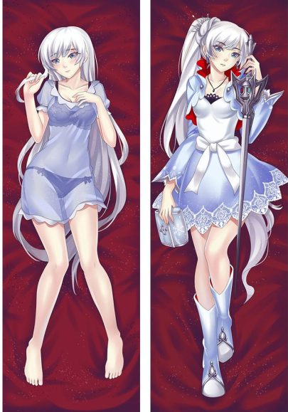 RWBY Weiss Schnee - Coussin Corps d’Anime