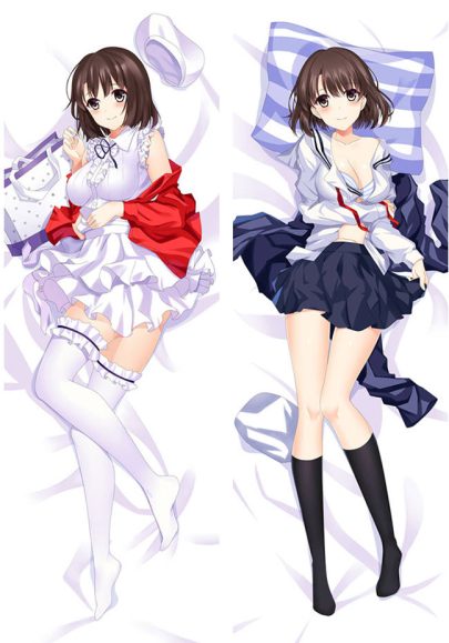 Saekano Katou Megumi - Housses de coussin dakimakura waifu
