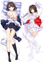 Saekano Katou Megumi - Housses d’oreiller dakimakura d’anime