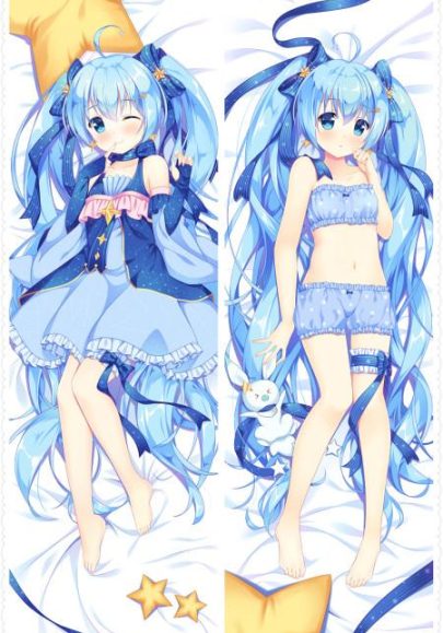 Snow Miku - Housses de dakimakura d’anime