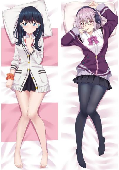 SSSS. GRIDMAN Rikka Takarada & Akane Shinjo - Housses de coussin dakimakura d’anime