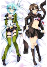Sword Art Online Asada Shino - Housses d’oreiller longues mignonnes, plusieurs tailles