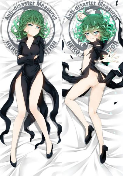 Tornade Terrible (Tatsumaki) - Taies d’oreiller mignonnes japonaises