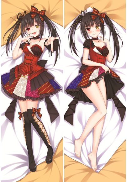 Tokisaki Kurumi - Housses d’oreiller dakimakura japonaises
