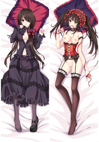 Tokisaki Kurumi - Housses de coussin dakimakura d’anime