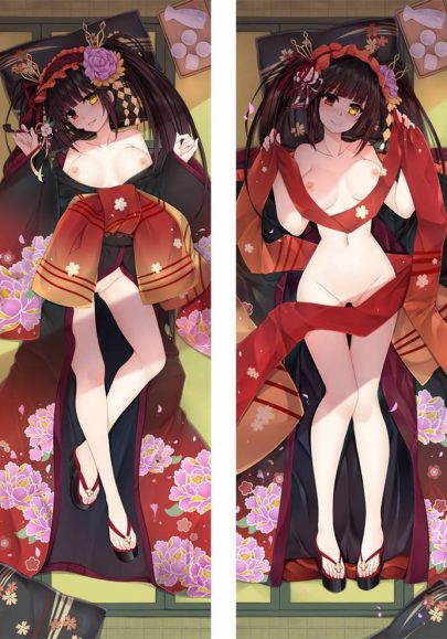 Tokisaki Kurumi - Coussin Corporel Waifu d’Anime