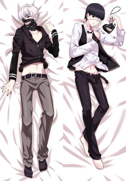 Tokyo Ghoul Ken Kaneki - Housses de coussin dakimakura d’anime