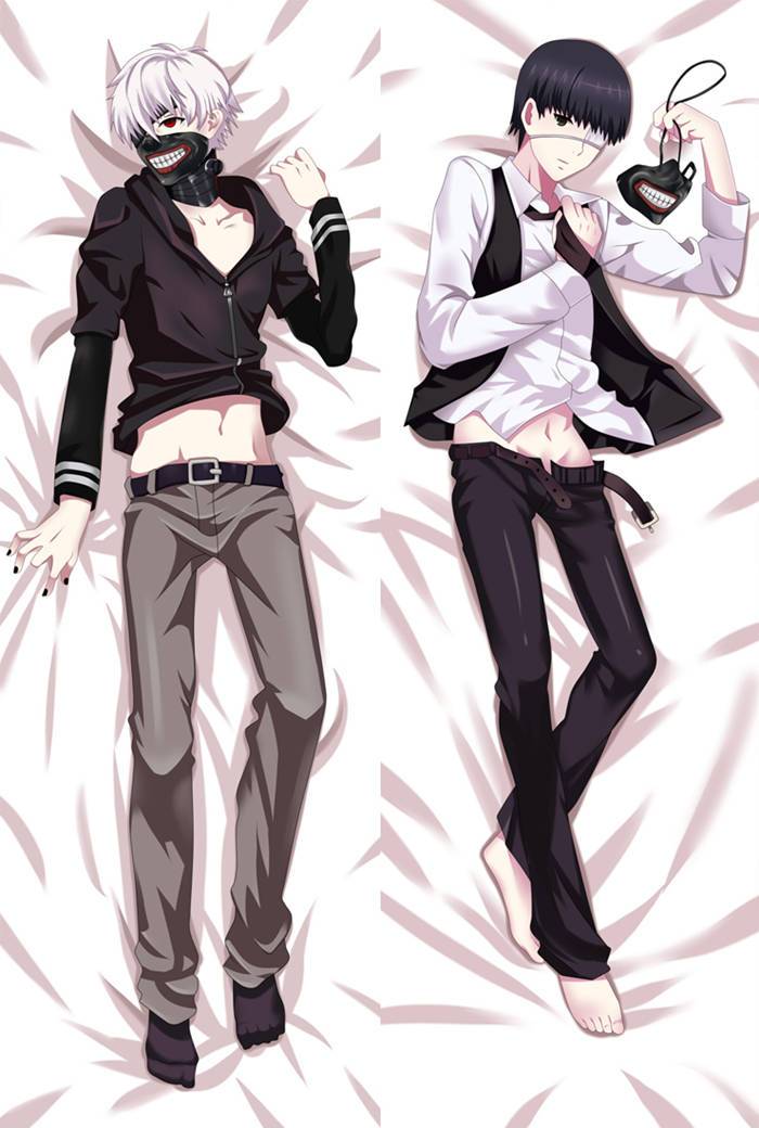Tokyo Ghoul Ken Kaneki - Housses de coussin dakimakura d’anime
