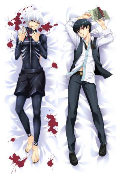 Tokyo Ghoul Ken Kaneki - Taies d’oreiller câlines d’anime japonais